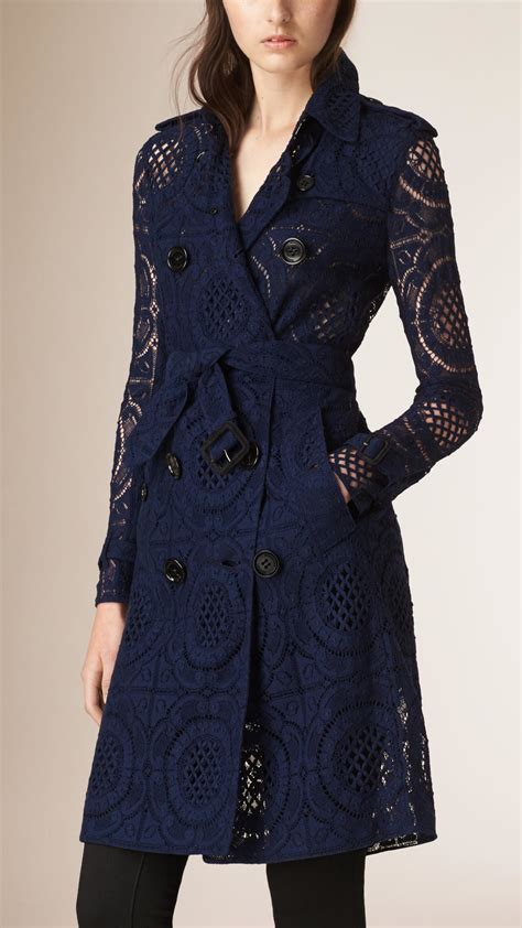 burberry navy lace trench|Burberry Limited.